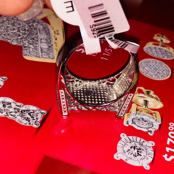 Custom made REAL DIAMOND Men Ring NOT FAKE NOT CZ! - Picture 4 of 10